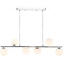 Dar Lighting Spiral SPI6450-02 Závěsná lampa 6x40w/g9 ip20