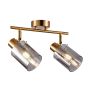 Italux Sardo SPL-5581-2-BRO-SG Bodové světlo 2x40W/E14 IP20