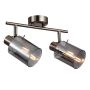 Italux Sardo SPL-5581-2-SC-SG Bodové světlo 2x40W/E14 IP20