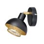 Italux Savio SPL-27357-1-BK-GD Bodové světlo 1x40W/E14 IP20