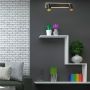 Light Prestige Parma LP-0612/2WS BK Bodové světlo 2x50W/GU10 3000K|4000K|6000K IP20