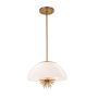 Elstead Lighting Staring STARING-3P-DG-OPAL Závěsná lampa 3x40W/E14 IP20