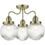Dar Lighting Tamara TAM5375-IP44 Stropní lampa 3x40w/e14 ip44