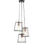 Dar Lighting Tower TOW0322 Závěsná lampa 3x60w/e27