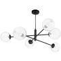 Dar Lighting Vignette VIG0622-22 Závěsná lampa 6x40w/g9 ip20