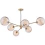 Dar Lighting Vignette VIG0645-11 Závěsná lampa 6x40w/g9 ip20