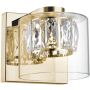 Zuma Line GEM W0389-01A-F7AC Nástěnná lampa 1x5W/LED 3000K 450LM