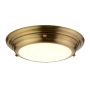 Elstead Lighting WELLAND MINI WELLAND-F-S-AB Stropní lampa 1x12W/LED 1080LM IP54