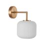 Italux Fosse WL-408817-1-HBR-WH Nástěnná lampa 1x40W/E27 IP20