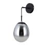 Italux Meolo WL-40825-1-BK Nástěnná lampa 1x40W/E14 IP20