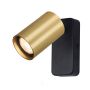 Italux Nesto WL-23436-1-BK-GD Nástěnná lampa 1x10W/GU10 IP20