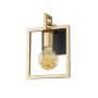 Italux PRIMERO WL-44003-1-BK-GD Nástěnná lampa 1x60W/E27 IP20