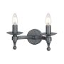 Elstead Lighting WARWICK WR2-GRAPHITE Nástěnná lampa 2x60W/E14