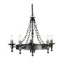 Elstead Lighting WARWICK WR5-GRAPHITE Lustr 5x60W/E14