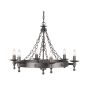 Elstead Lighting WARWICK WR6-GRAPHITE Lustr 6x60W/E14