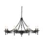 Elstead Lighting WARWICK WR8-GRAPHITE Lustr 8x60W/E14