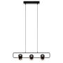 King Home BLINK XCP7598-3 BLACK Závěsná lampa 6x3W/LED 3000K 1440LM IP20