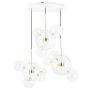 King Home CAPRI DISC XCP9148-3A Závěsná lampa 6x7W/LED 3000K IP20