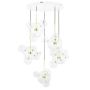King Home CAPRI DISC XCP9148-5A Závěsná lampa 10x7W/LED 3000K IP20