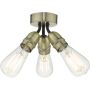 Dar Lighting Yao YAO0375 Stropní lampa 3x60w/e27 ip20