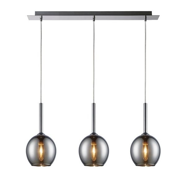 Zuma Line-MONIC-MD1629-3A CHROME-ZUMMD1629-3A CHROME