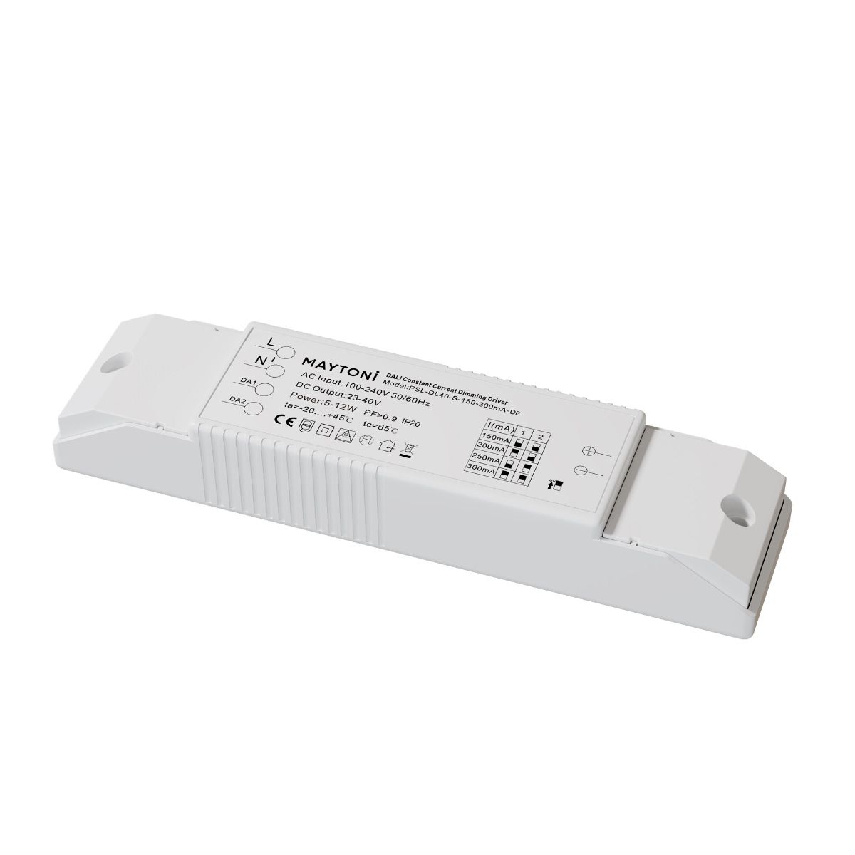 Maytoni-Power supplies DALI-PSL-DL40-S-150-300mA-DE-MYPSLDL40S150300mAD
