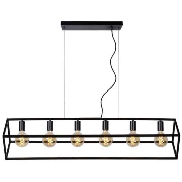 Lucide FABIAN 00425/06/30 Závěsná lampa 6x40w/e27 ip20