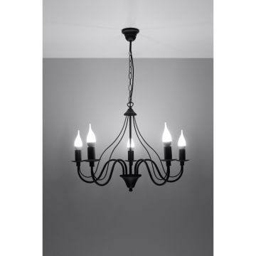 Sollux MINERWA SL.0218 Lustr 5x40W/E14
