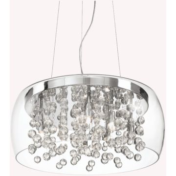 Ideal Lux AUDI-80 031750 Závěsná lampa 8x40W/G9 ip20