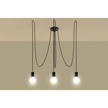 Sollux EDISON SL.0370 Závěsná lampa 3x60W/E27