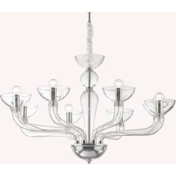 Ideal Lux CASANOVA 044255 Lustr 8x40W/E14 ip20