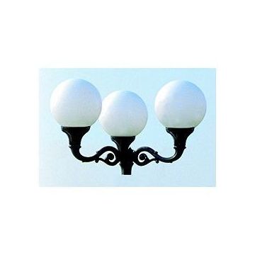 Novolux INDURA GLOBO 057F-G05X1A-02 Lampička na sloup 3x105W/E27 IP65