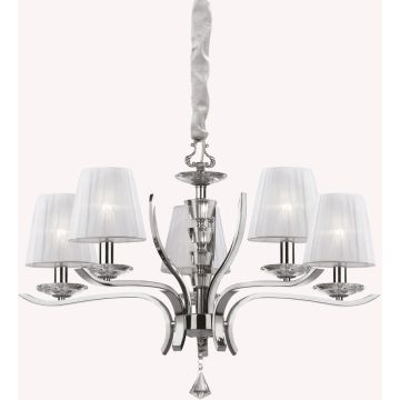 Ideal Lux PEGASO 066448 Lustr 5x28W/E14 ip20