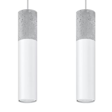 Sollux BORGIO SL.0648 Závěsná lampa 2x40W/GU10 IP20