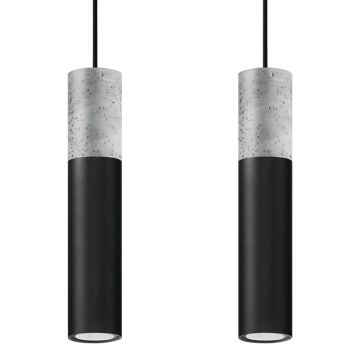 Sollux BORGIO SL.0651 Závěsná lampa 2x40W/GU10 IP20