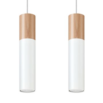 Sollux PABLO SL.0629 Závěsná lampa 2x40W/GU10 IP20