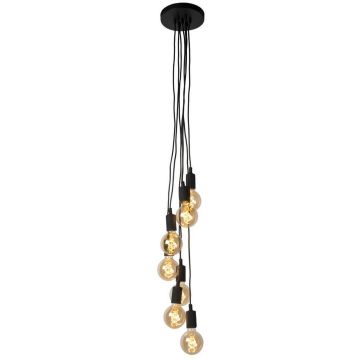 Lucide FIX 08408/07/30 Závěsná lampa 7x60w/e27 ip20