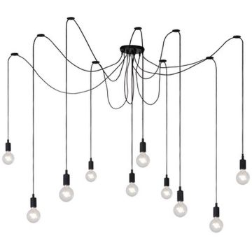 Lucide FIX 08408/10/30 Závěsná lampa 10x60w/e27 ip20