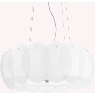 Ideal Lux OVALINO 090481 Závěsná lampa 8x60W/E27 ip20