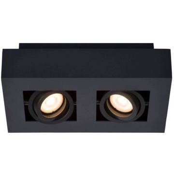 Lucide XIRAX 09119/11/30 Nástěnné osvětlení 2x5w/gu10 2200k 320lm ip20