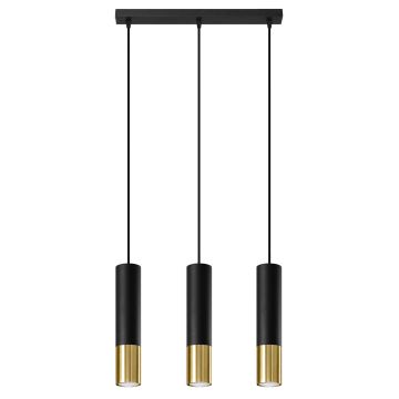 Sollux LOOPEZ 3L SL.0954 Závěsná lampa 3x40W/GU10 IP20