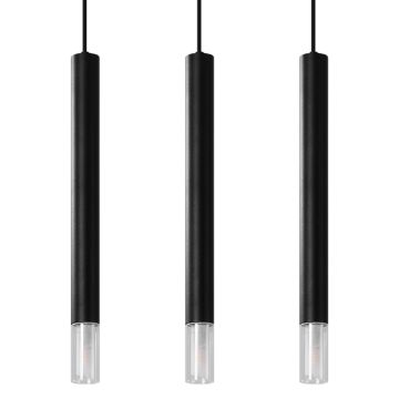 Sollux WEZYR 3 SL.0962 Závěsná lampa 12W/G9/LED IP20