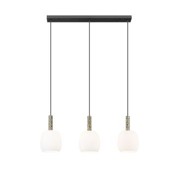 Zuma Line CALVO P0076-03Q-P7AA Závěsná lampa 3x28W/G9 IP20