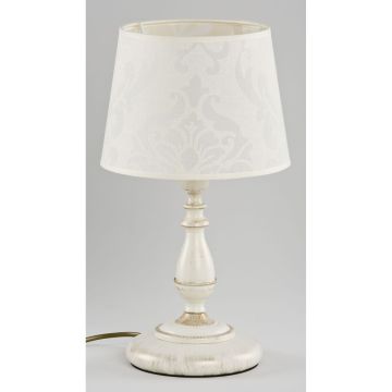 Alfa ROKSANA WHITE 18538 Stolní lampa 1x60W/E27