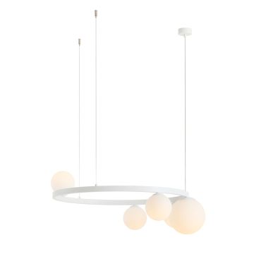 Aldex GARDA 1099F_R Závěsná lampa 4x10W/E14 + 1x15W/E27 IP20