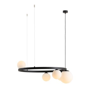 Aldex GARDA 1099F1_R Závěsná lampa 4x10W/E14 + 1x15W/E27 IP20