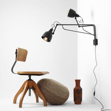 Aldex SOHO 1002D1 Nástěnná lampa 2x60W/E27