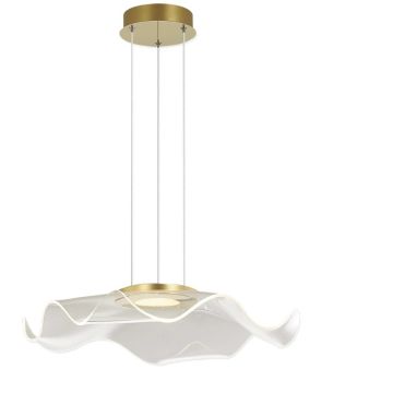 Altavola Design VELO LA101/P2_gold Závěsná lampa 1x30W/LED 3000K 1800lm IP20