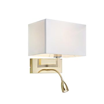 Markslojd SAVOY 106308 Nástěnná lampa 2x60W/E27/ + LED 1x3W 485LM IP20