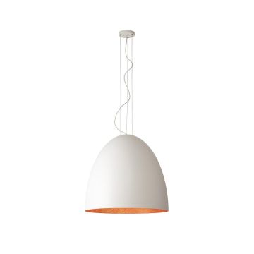 Nowodvorski EGG WHITE/COPPER XL 10325 Závěsná lampa 7x40W/E27 IP20